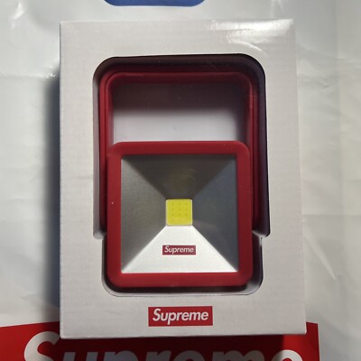 New Supreme NY Red Box Logo Packable Magnetic Kickstand Light LED
