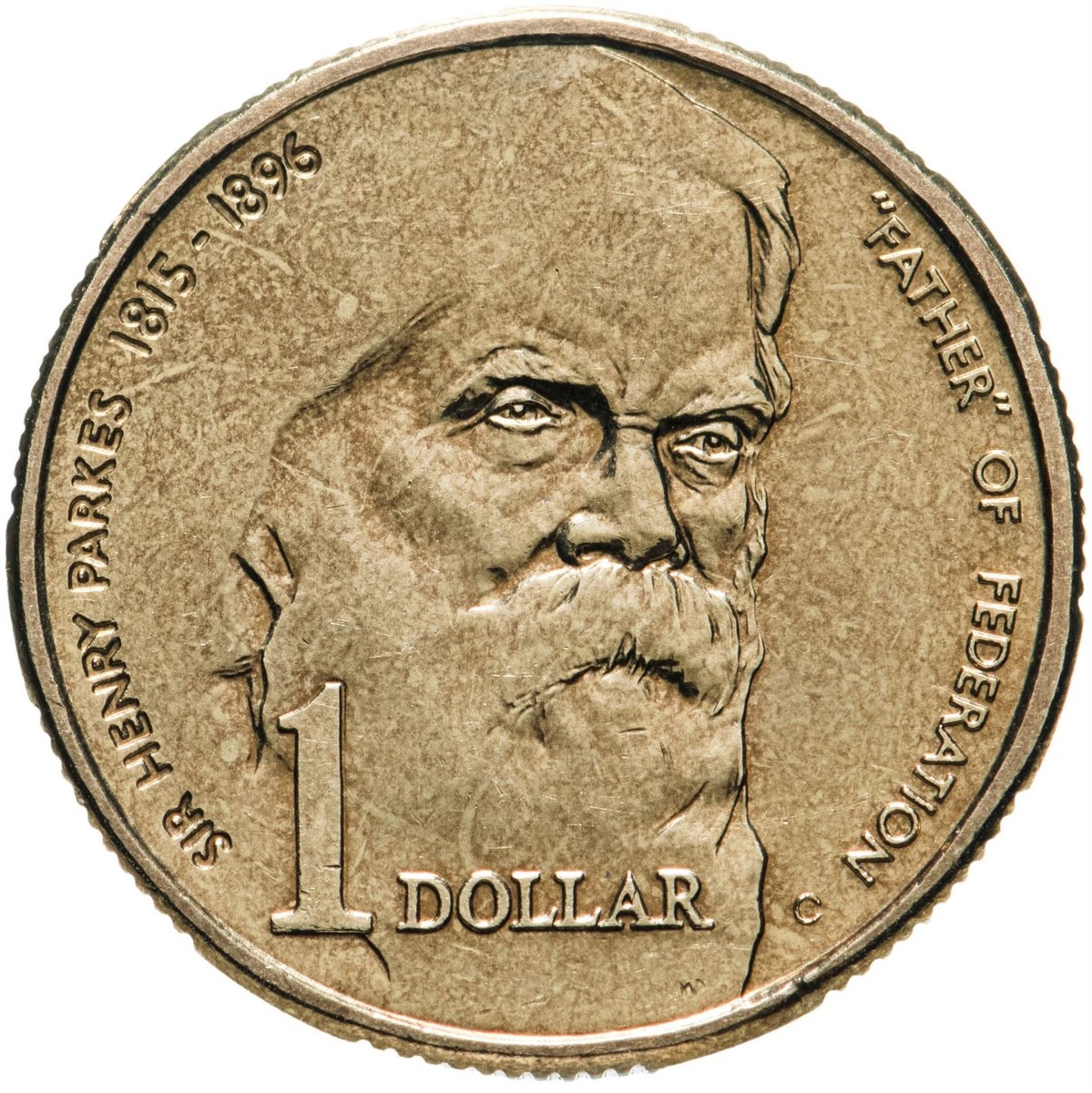 Australia | 1 Dollar Coin | Sir Henry Parkes | Km:310 | 1996 | eBay