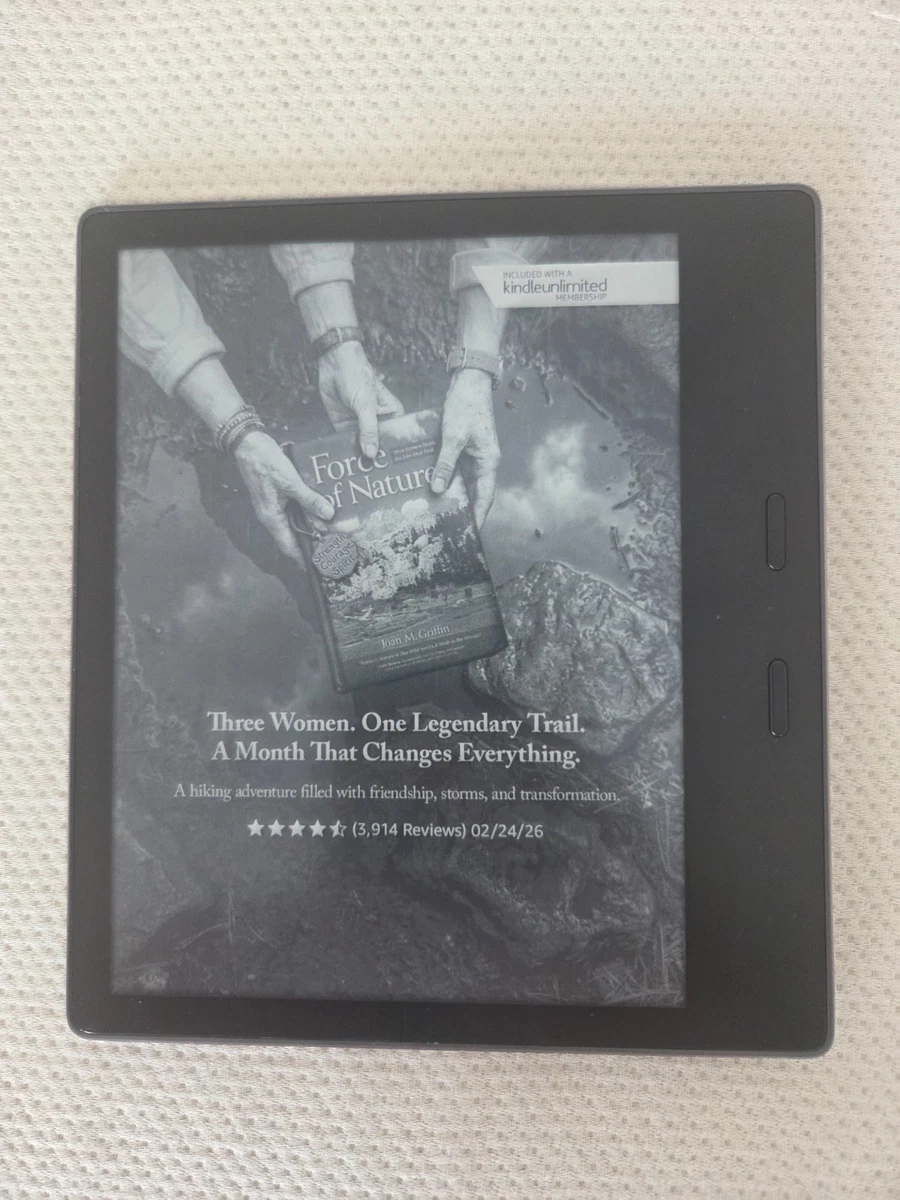 Amazon Kindle Oasis (9th Generation) 7 in - 8.9 in Screen eBook