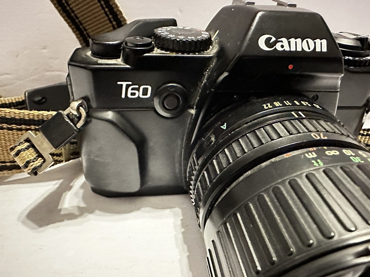 Canon T60 Film Camera With FD 35-70mm Zoom lens | eBay