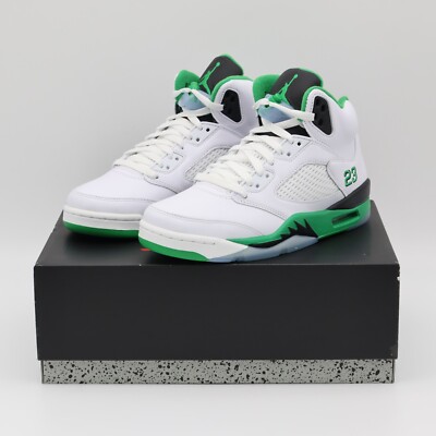 DD9336-103 Nike Air Jordan 5 Retro Lucky Green (Women's) | eBay