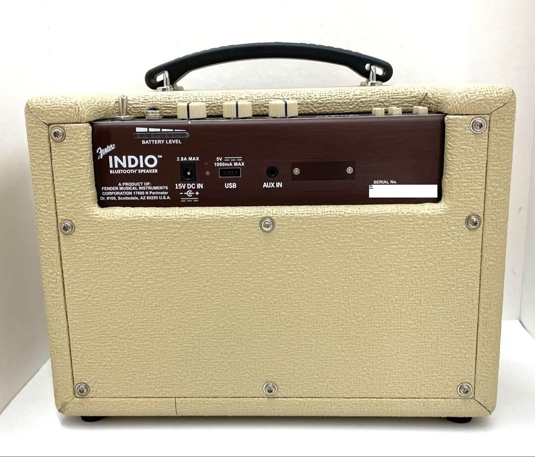 Fender Indio Bluetooth Speaker Blonde Good | eBay