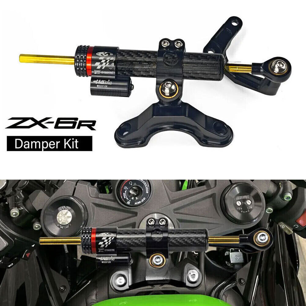 2013-2025 zx6r Motorcycle Steering Stabilizer Kit For Kawasaki