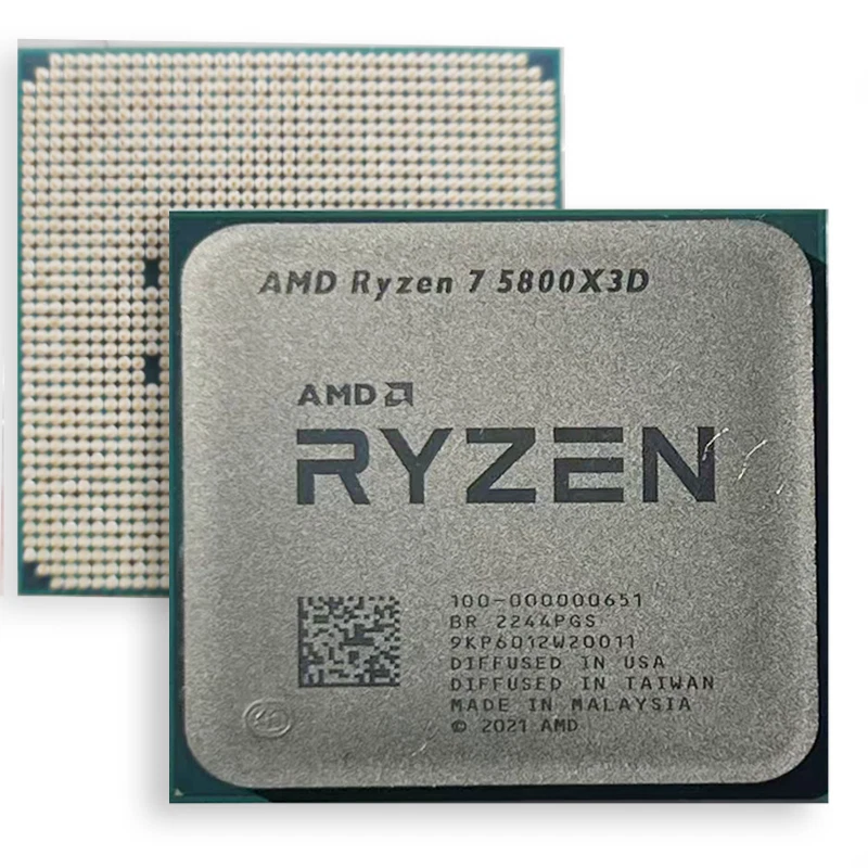 AMD锐龙7 5800X3D 8核16线程3.4 GHz插座AM4 CPU 100-100000651- | eBay
