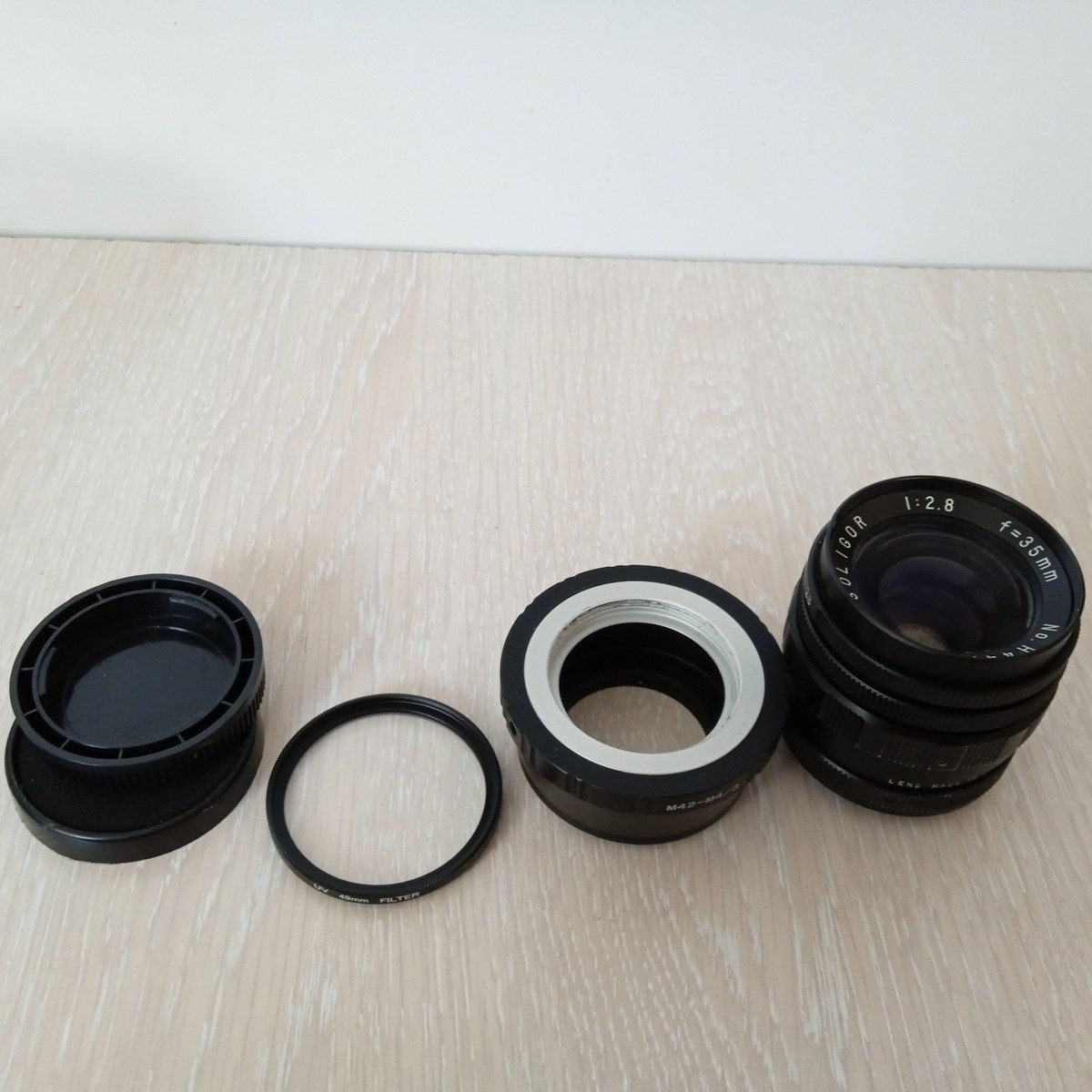 SOLIGOR 2.8 35mm Vintage lens m42 screw mount+++ #0239 | eBay