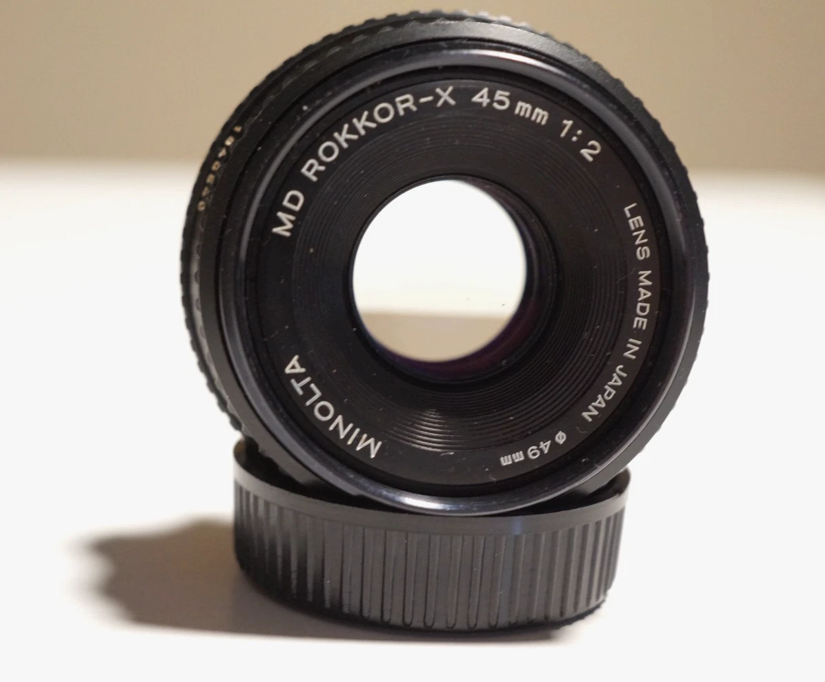 Minolta f/2 Camera Lenses 45mm Focal for sale - eBay