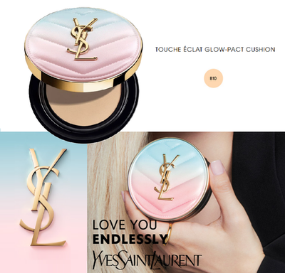YSL LOVE COLLECTION Glow Pact CUSHION B10 porcelain SPF50+ *US