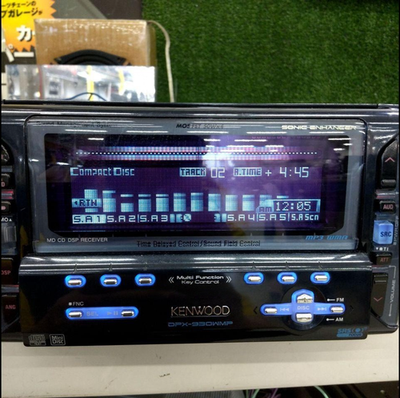KENWOOD DPX-930WMP 2DIN Car Audio MD CD DSP USED From Japan | eBay