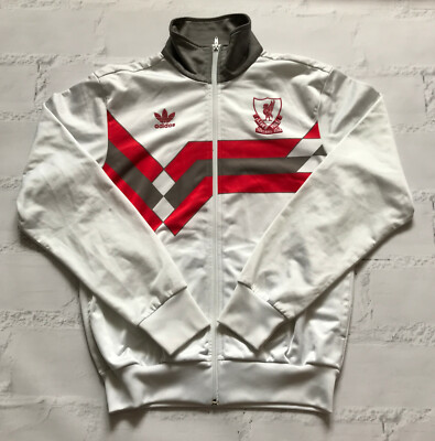 Liverpool Adidas Originals retro vintage tracksuit jacket top Size