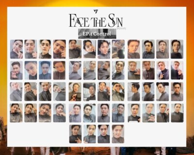 SEVENTEEN JOSHUA Face the Sun Official Photo card control shadow