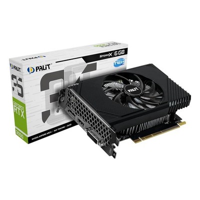 Palit Stormx Nvidia Geforce Rtx 3050 8Gb Gddr6 Video Card Single