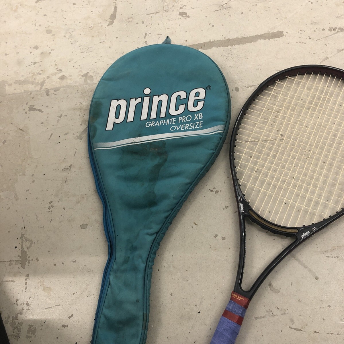 PRINCE Graphite Pro XB Oversize 1990 4 1/2 Grip Tennis Racket