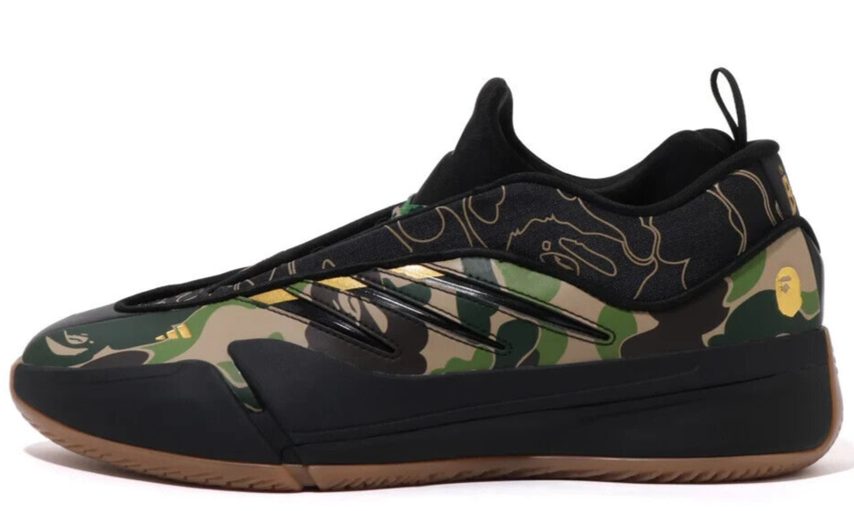 A Bathing Ape BAPE x Adidas Dame 9 Green JH6358 Size 7 NEW | eBay