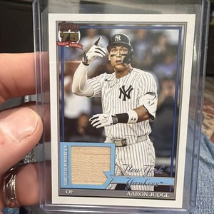 Aaron Judge Jersey Card | eBay