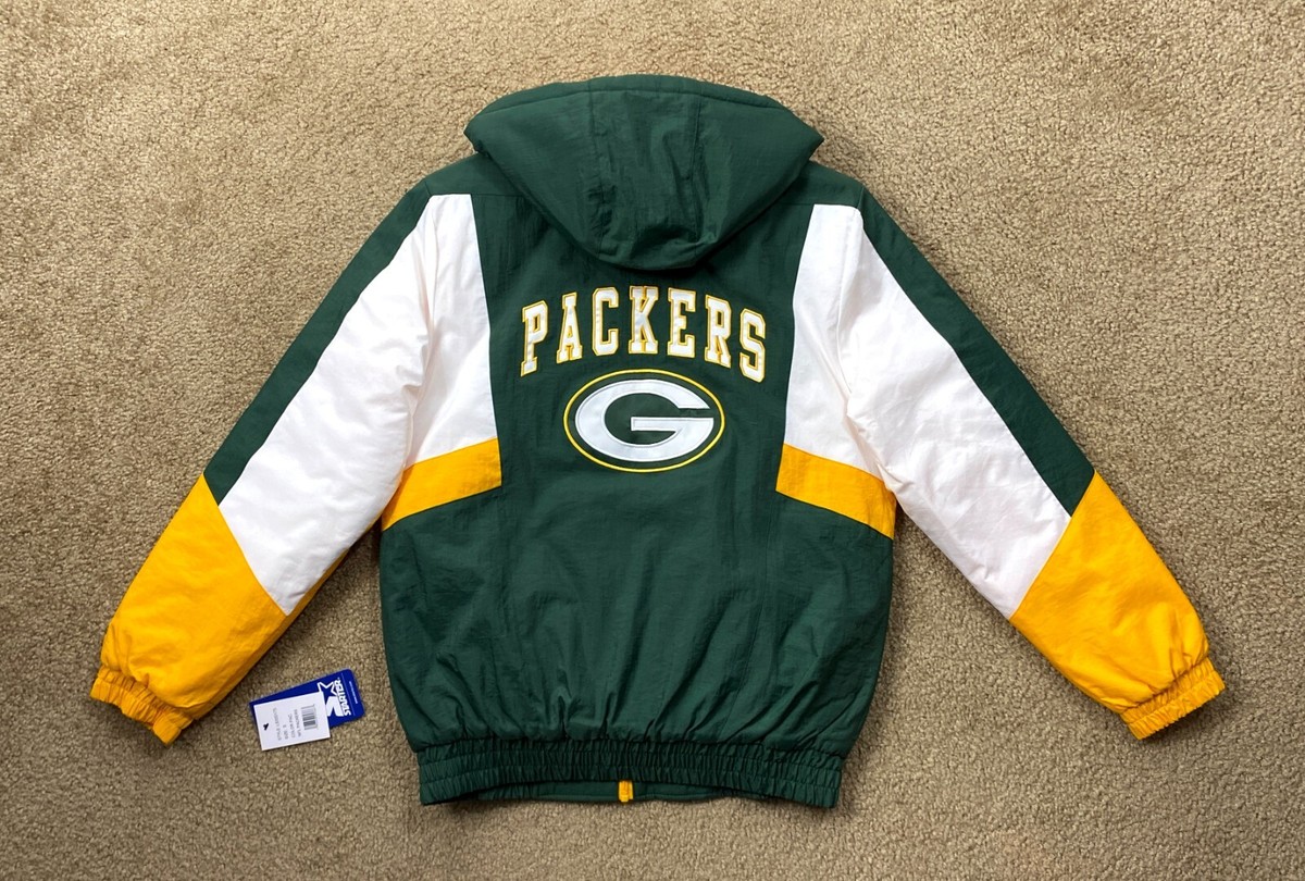 Green Bay Packers 2023 Starter PRO PLAYER Hooded Parka Jacket 3X
