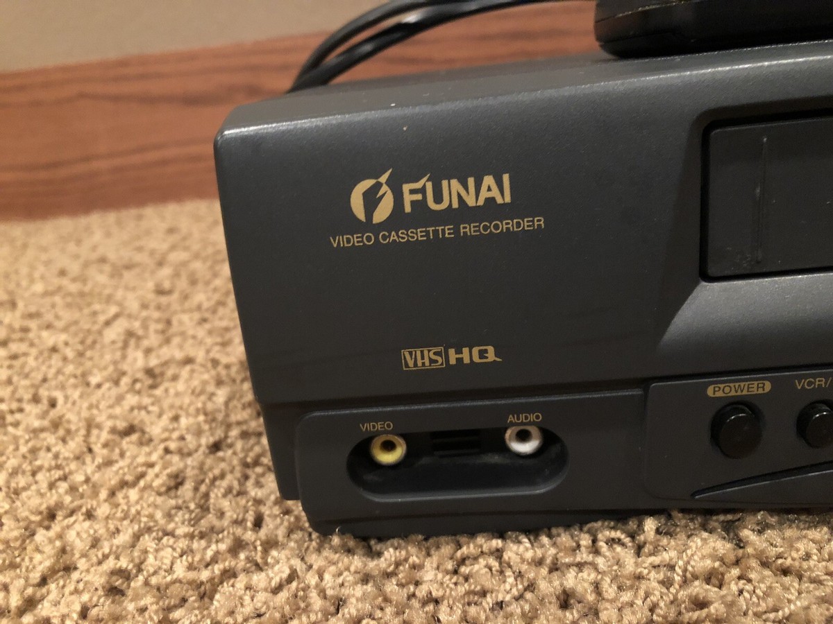 Funai VCR VHS Player 4 Head HiFi Recorder w/ Remote !!! - F240LA