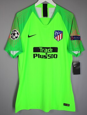 NWT ATLETICO MADRID 2018 2019 GOALKEEPER JERSEY SHIRT PLAYER ISSUE
