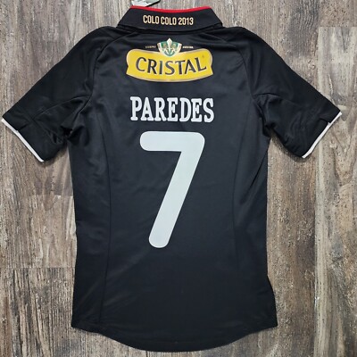 2013 Umbro Colo Colo Away Soccer Jersey Esteban Paredes Kids M