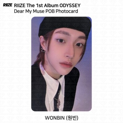 RIIZE The 1st Album ODYSSEY Dear My Muse POB Photocard KPOP K-POP