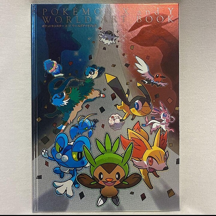 Pokemon X and Y World Pokemon Center limited Art book CD Nintendo