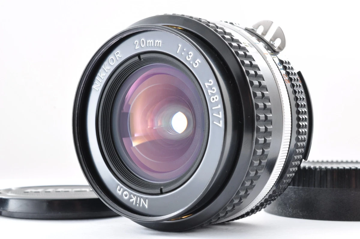 Nikon NIKKOR f/3.5 Camera Lenses 20mm Focal for sale - eBay