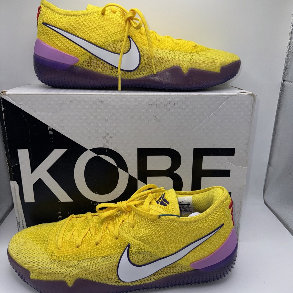 Size 11 - Nike Kobe AD NXT 360 Yellow Strike 191885392639| eBay
