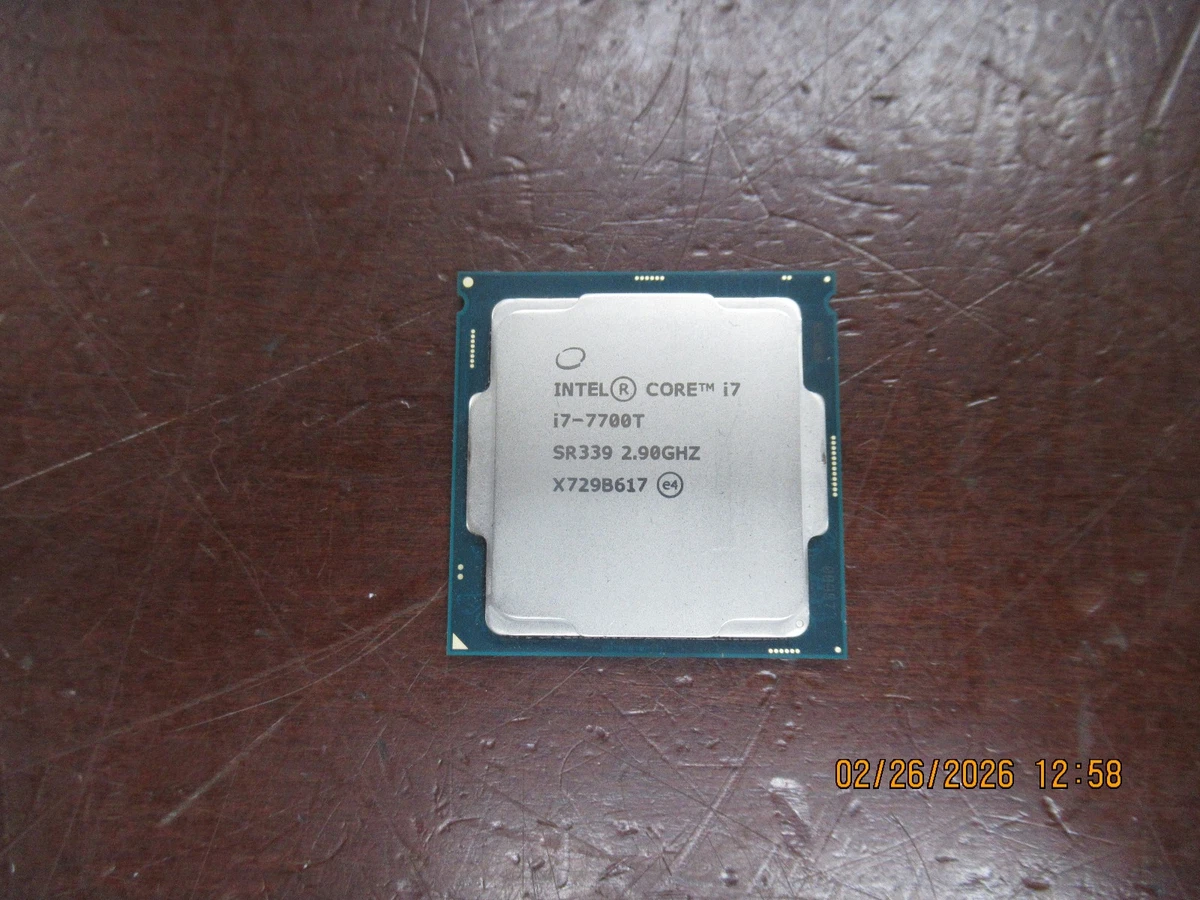 Core i7 7th Gen. Computer Processors (CPUs) 2.5-2.99 GHz Clock