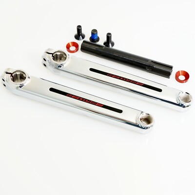 REDLINE FLIGHT BMX 3-piece Cranks Chrome Old School BMX Crank Arm