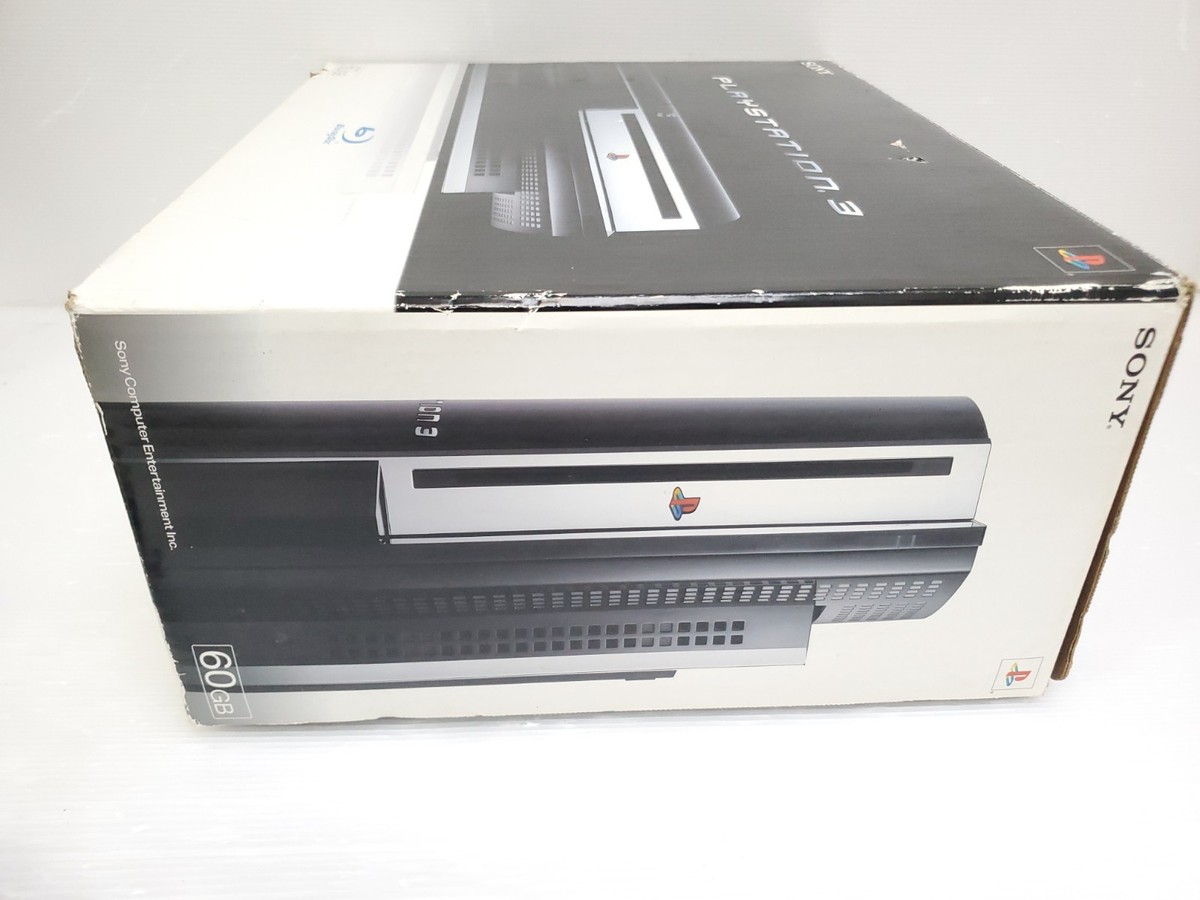 Sony PlayStation 3 CECHA00 60GB First Model Fat Console Play PS1