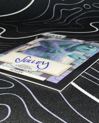 2024 Topps Disney Chrome - SULLEY Autograph - Black Wave Refractor