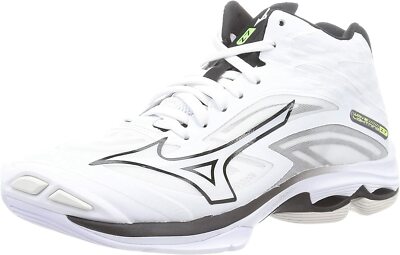 MIZUNO Volleyball Shoes WAVE LIGHTNING Z7 MID V1GA2250 White US9.5