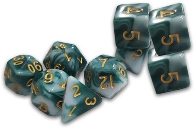 Goodman Games DCC Dice: Thracian Smoky Sacrifice Dice Set (9 dice