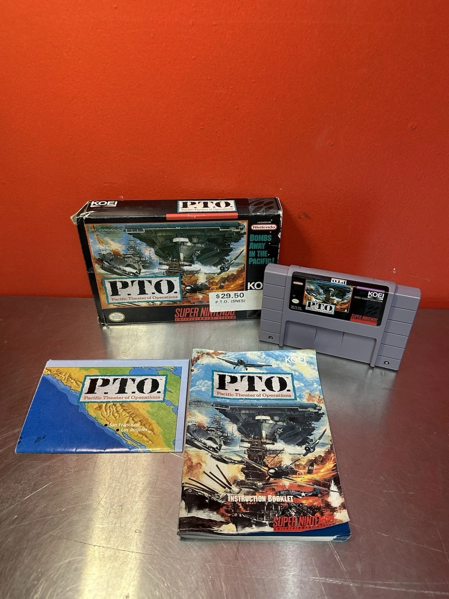 P.T.O.: Pacific Theater of Operations Video Games for sale | eBay