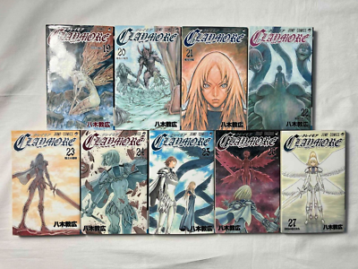in Japanese ]CLAYMORE Vol.1-27 Complete Set Manga Comics Norihiro
