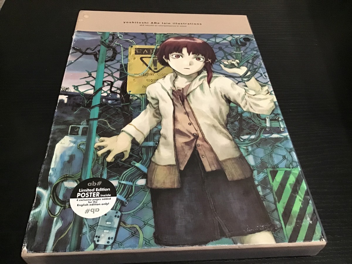 Yoshitoshi Abe Lain Illustration Limited Edition by Abe