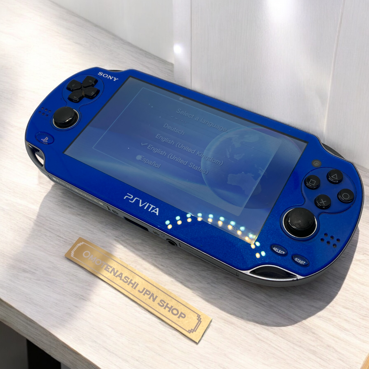 PS Vita Sapphire Blue PCH 1000 ZA04 Console only PSV Fat