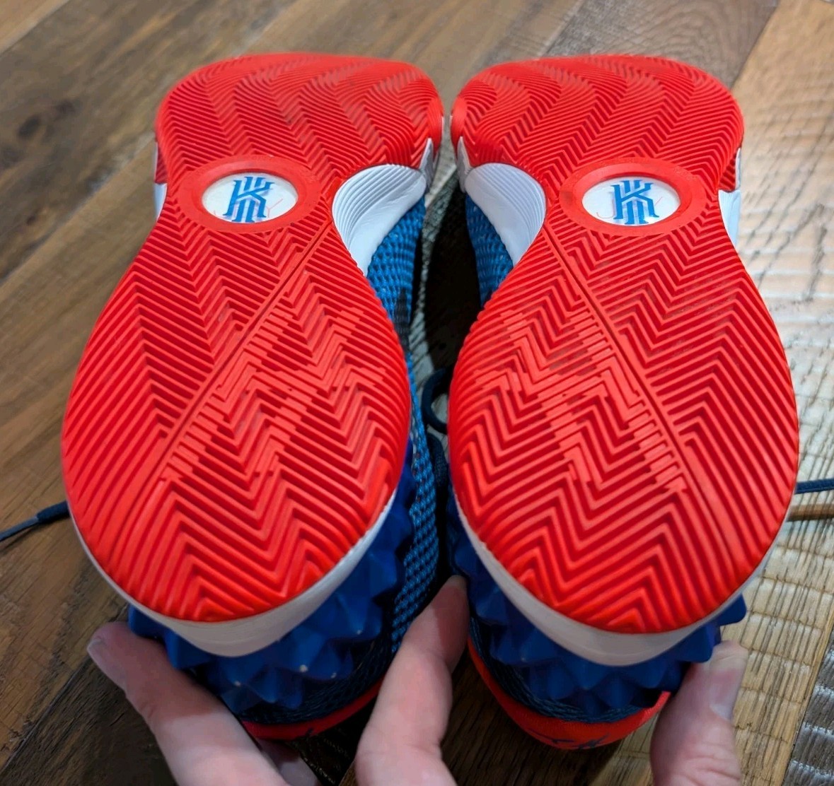Size 12- Nike Kyrie 1 USA - 705277-401 *VNDS* * RARE* | eBay