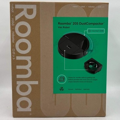 New Roomba 205 DustCompactor Vac Robot RCG-Y1 | eBay