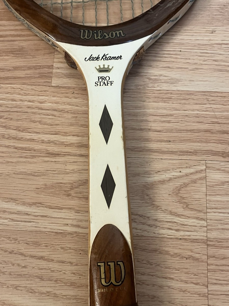 Wilson Jack Kramer Pro Staff 4-5/8 Vintage Wood Tennis Racquet