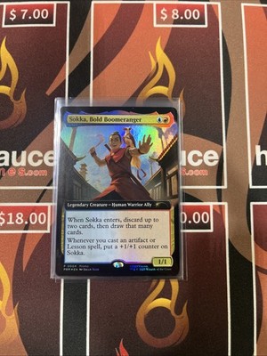 Sokka, Bold Boomeranger 004 Promo MTG Avatar The Last Airbender | eBay