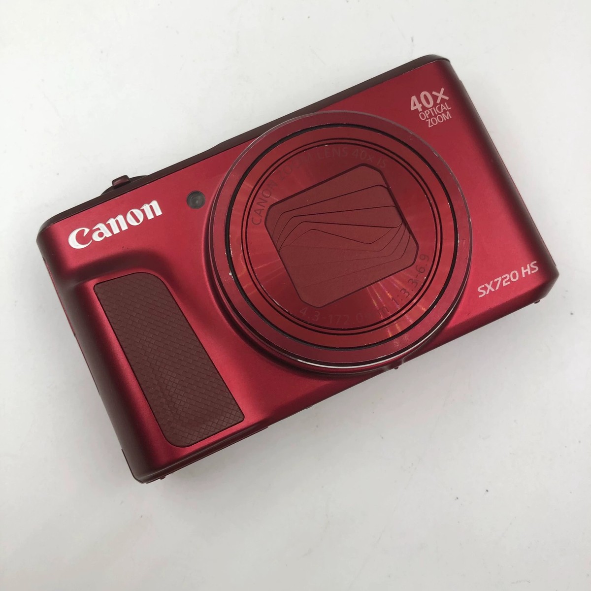 Canon PowerShot SX720 HS 20.3MP Compact Digital Camera RED 40x Wi