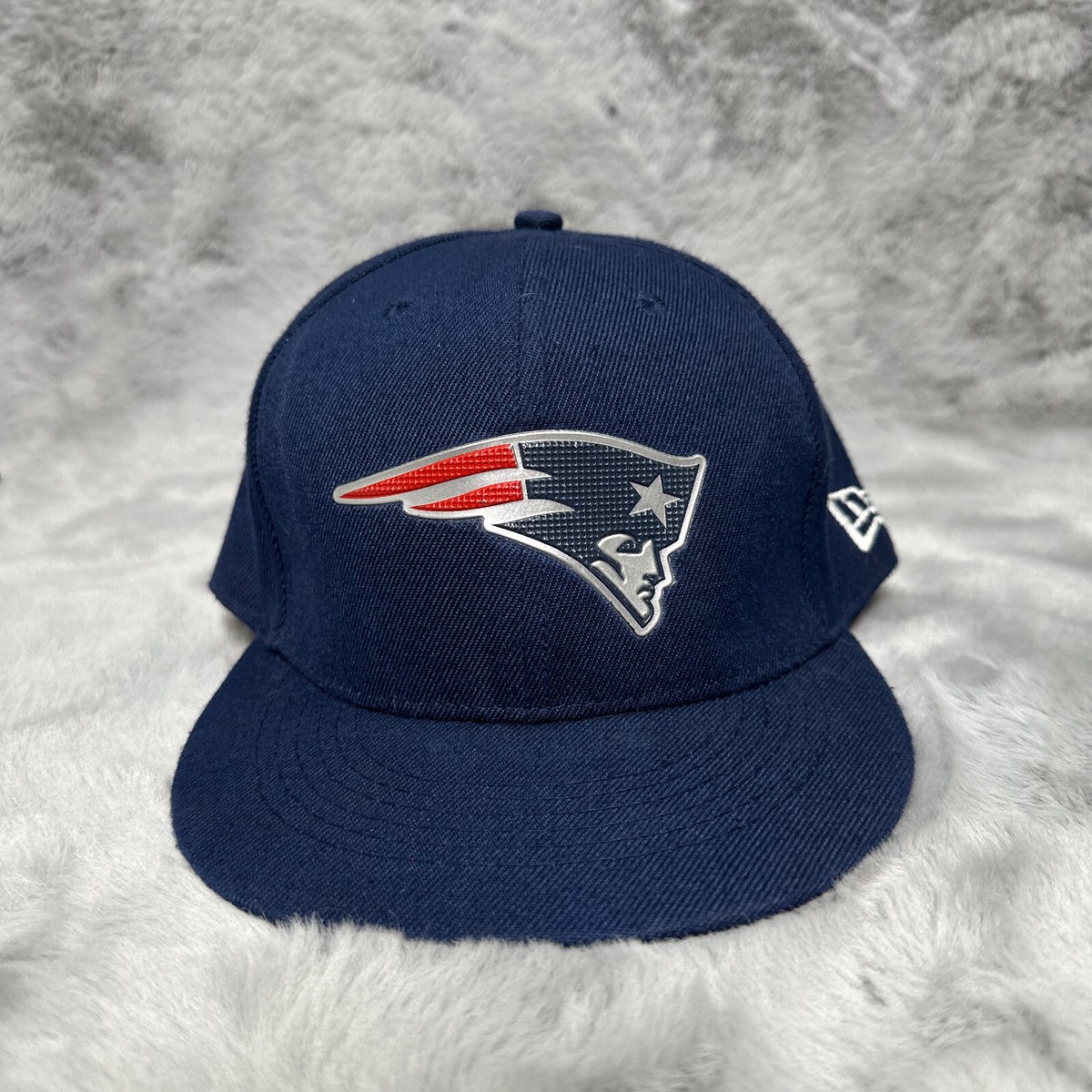 New England Patriots Hat Blue New Era Pat the Patriot Vintage