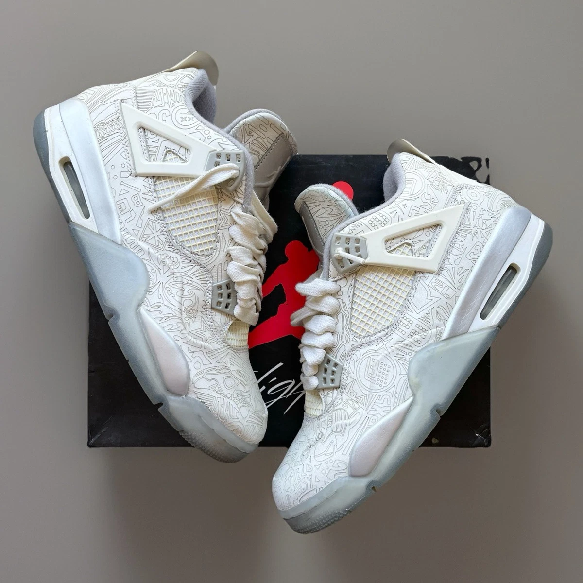 Jordan 4 Retro 30th Anniversary Laser for Sale - Authenticity