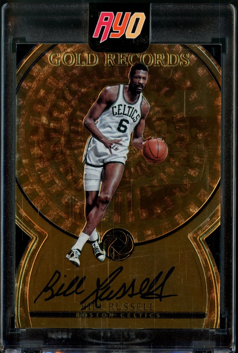 Panini Bill Russell Basketball Autographed Sports Trading Cards