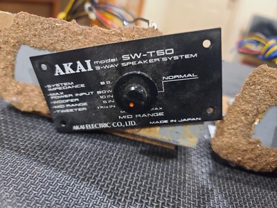 Vintage AKAI SW-T50 Pair of 3-Way Crossovers Japan | eBay