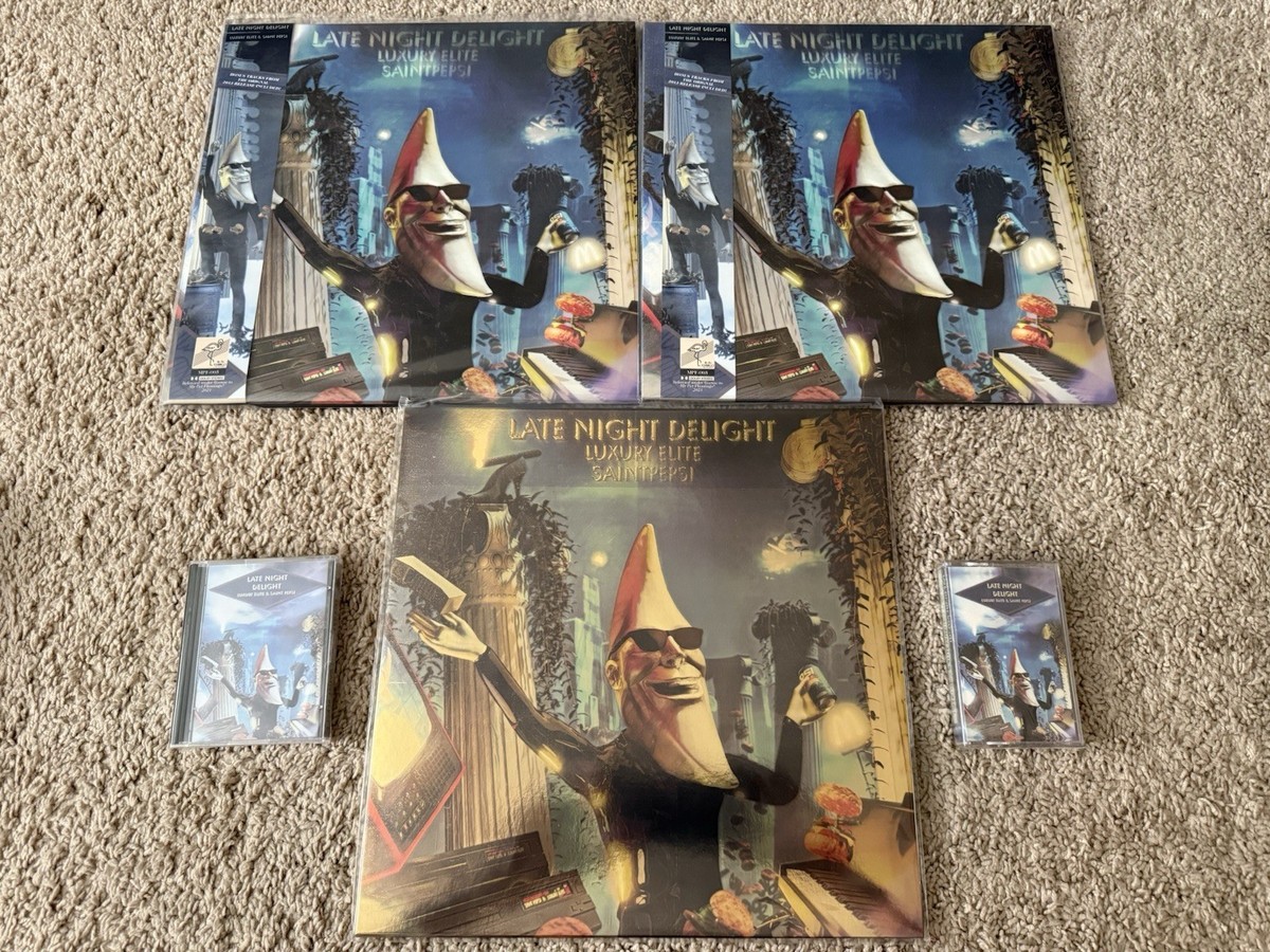 Saint Pepsi Luxury Elite Late Night Delight 3LP Vinyl W/Minidisc