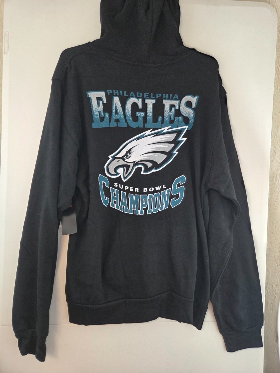 Philadelphia Eagles Super Bowl Champions FZ Fleece Hoodie Jacket