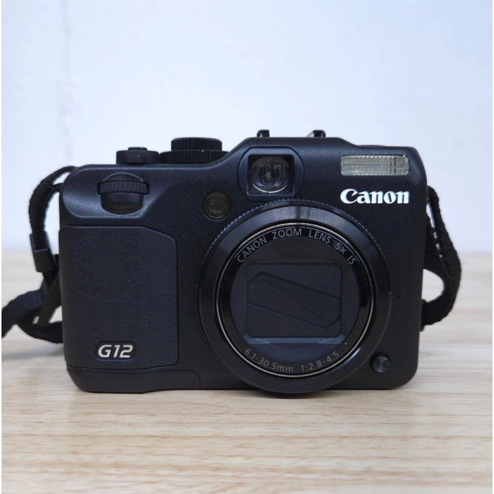 Canon Power Shot G12 Compact Digital Camera 10MP 5x Optical Auto