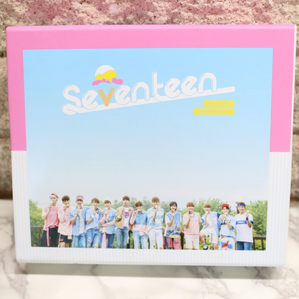 Seventeen Love & Letter Repackage Album CD With 3 Photocards and