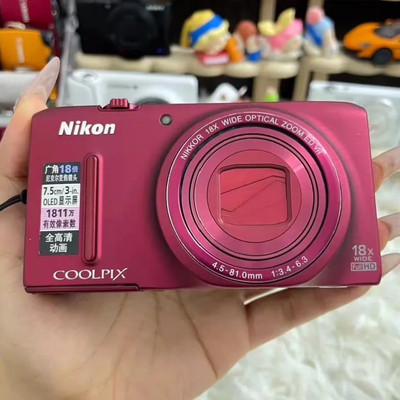 Nikon COOLPIX S9400 Red 18.1MP 18x Optical Zoom Digital Camera